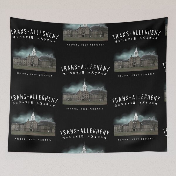 Item preview, Trans-Allegheny Lunatic Asylum (Weston, West Virginia) Hero Graphic designed and sold by GhostlyWorld.