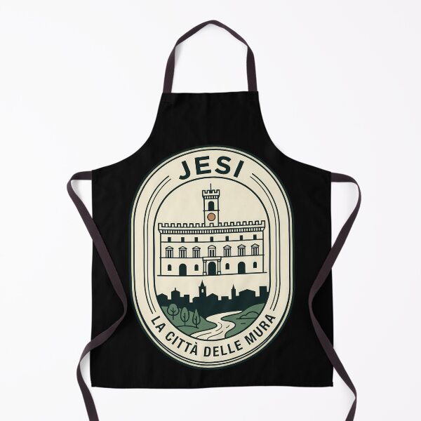 Item preview, Jesi Italy City of Walls Vintage Travel Emblem designed and sold by k3rstman1.