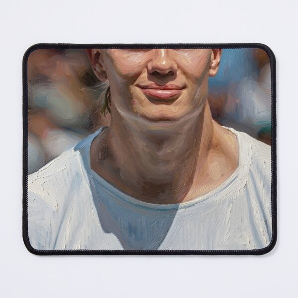 Item preview, Erling Haaland Oil Painting designed and sold by maretsad.