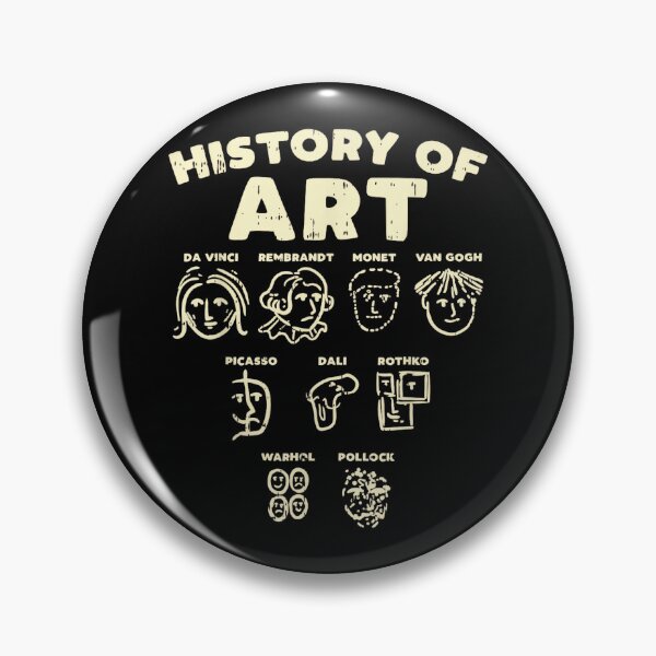 Item preview, History of Art Funny Famous Artists Meme Joke Painter Gift designed and sold by CherylCGarrison.