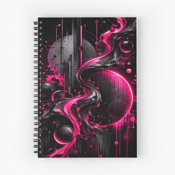 Item preview, Neon Eclipse - Abstract Cosmic Energy designed and sold by Personiq Kaleido.