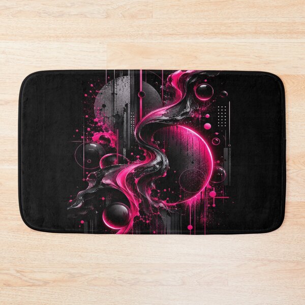 Item preview, Neon Eclipse - Abstract Cosmic Energy designed and sold by Personiq Kaleido.