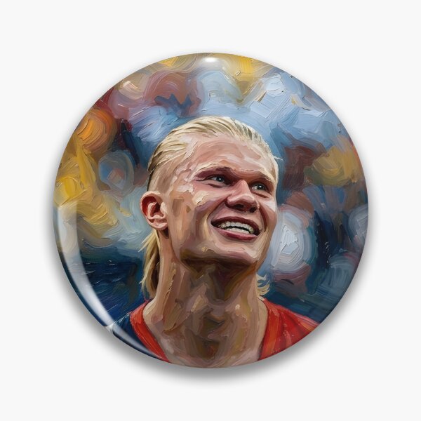 Item preview, Erling Haaland Oil Painting designed and sold by maretsad.