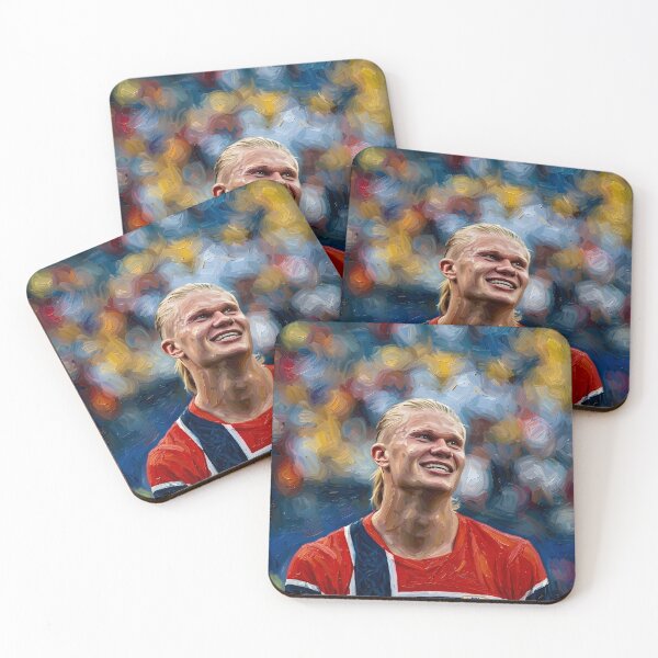 Item preview, Erling Haaland Oil Painting designed and sold by maretsad.