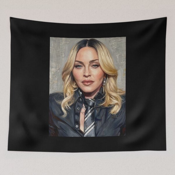 Item preview, Madonna Oil Painting designed and sold by maretsad.