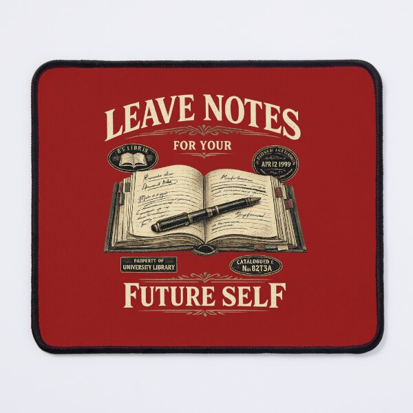 Item preview, Leave Notes for Your Future Self designed and sold by Cosmos Creative Studios.
