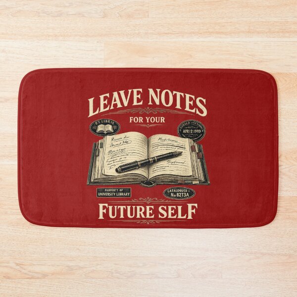 Item preview, Leave Notes for Your Future Self designed and sold by Cosmos Creative Studios.
