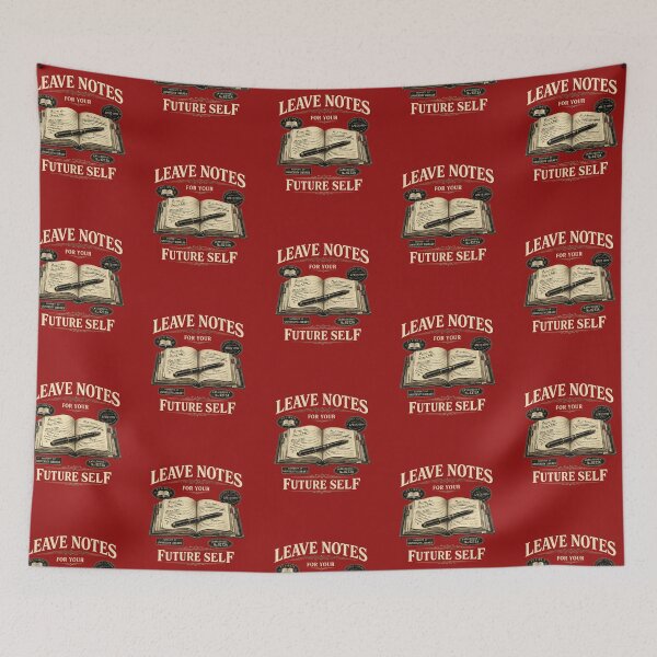 Item preview, Leave Notes for Your Future Self designed and sold by Cosmos Creative Studios.