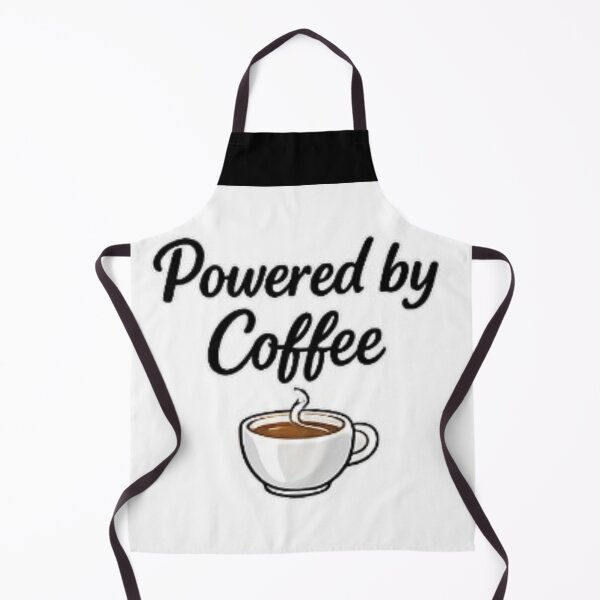 Item preview, Powered by Coffee – Funny Design for Coffee Lovers designed and sold by ser-Ile.