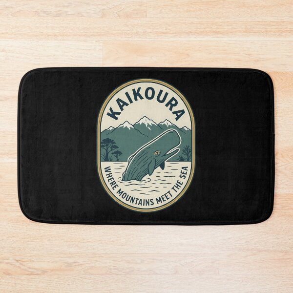 Item preview, Kaikoura New Zealand Whale Vintage Travel Emblem designed and sold by k3rstman1.