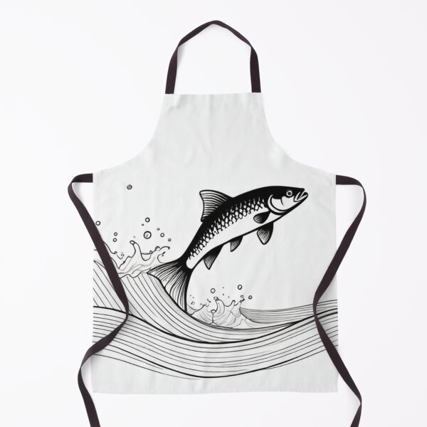 Item preview, Art - Fish Illustration, Style Inspired by Japanese Prints designed and sold by World-Pets.