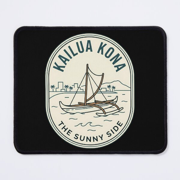 Item preview, Kailua Kona Hawaii Vintage Travel Emblem designed and sold by k3rstman1.