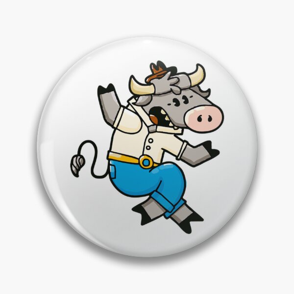 Item preview, Llanero Bull Cute Cowboy Dancing Cattle designed and sold by Demodomodo.