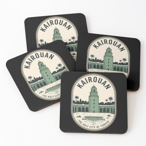 Item preview, Kairouan Tunisia Vintage Travel Emblem Holy City designed and sold by k3rstman1.