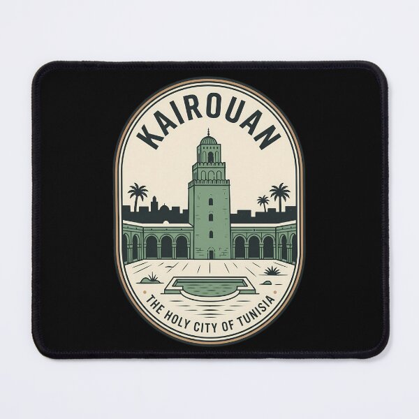 Item preview, Kairouan Tunisia Vintage Travel Emblem Holy City designed and sold by k3rstman1.