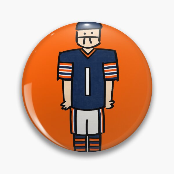 Item preview, Chicago Bears NFL Classic Character Player Man designed and sold by Luke Foran Sports Art.