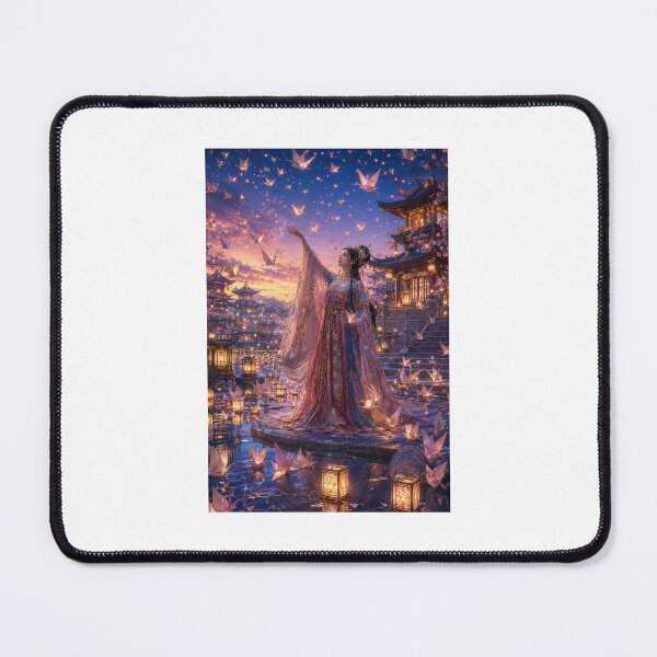 Item preview, The Princess of Paper Cranes Fantasy Royalty Art designed and sold by TaiwoDesigns.