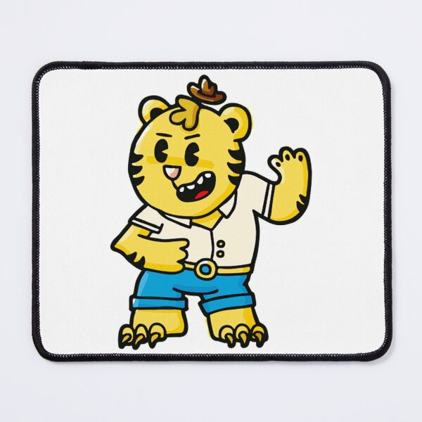 Item preview, Llanero Tiger Cute Cowboy Dancing Big Cat designed and sold by Demodomodo.
