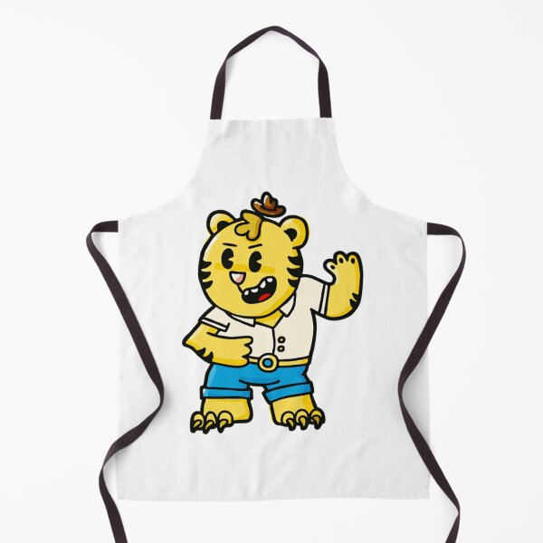 Item preview, Llanero Tiger Cute Cowboy Dancing Big Cat designed and sold by Demodomodo.