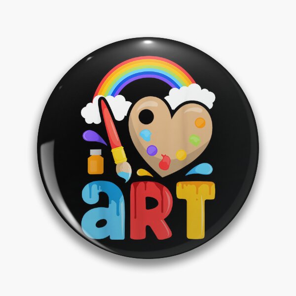 Item preview, I Love Art Artist Painter Colorful Painting Gifts Kids Girls designed and sold by CherylCGarrison.