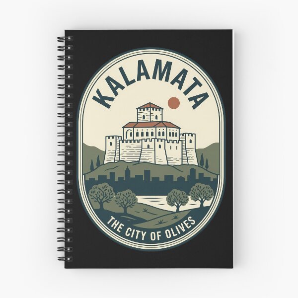 Item preview, Kalamata Greece City of Olives Vintage Travel Emblem designed and sold by k3rstman1.