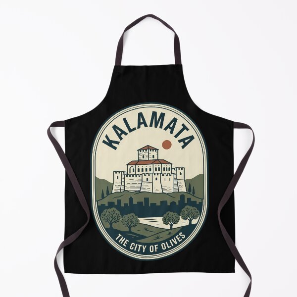 Item preview, Kalamata Greece City of Olives Vintage Travel Emblem designed and sold by k3rstman1.