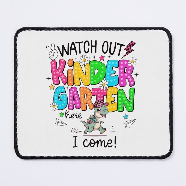 Item preview, Watch Out Kindergarten Here I Come Dinsour Back to school designed and sold by kotastiart.