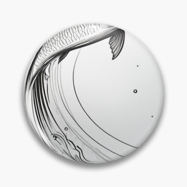Item preview, Art - Fish Jumping Illustration, Stylized Engraving designed and sold by World-Pets.