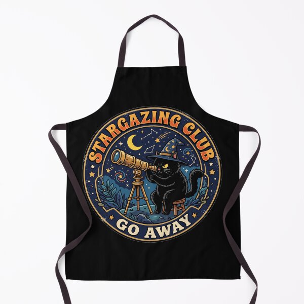 Item preview, Cat Mom Retro Astrology Stargazing Club designed and sold by Oommen Studio .