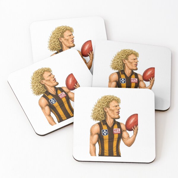 Item preview, Dermott Brereton Hawthorn Football Club AFL VFL  designed and sold by Luke Foran Sports Art.