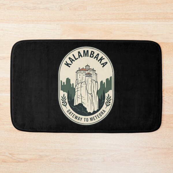 Item preview, Kalambaka Meteora Greece Vintage Travel Emblem designed and sold by k3rstman1.