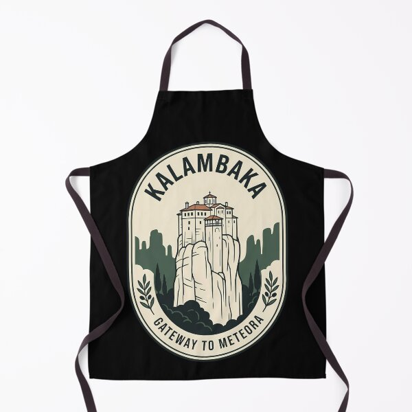Item preview, Kalambaka Meteora Greece Vintage Travel Emblem designed and sold by k3rstman1.