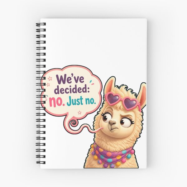 Item preview, Sassy Llama Says: “We’ve Decided — No. designed and sold by Designs By Ms Mal_Tas.