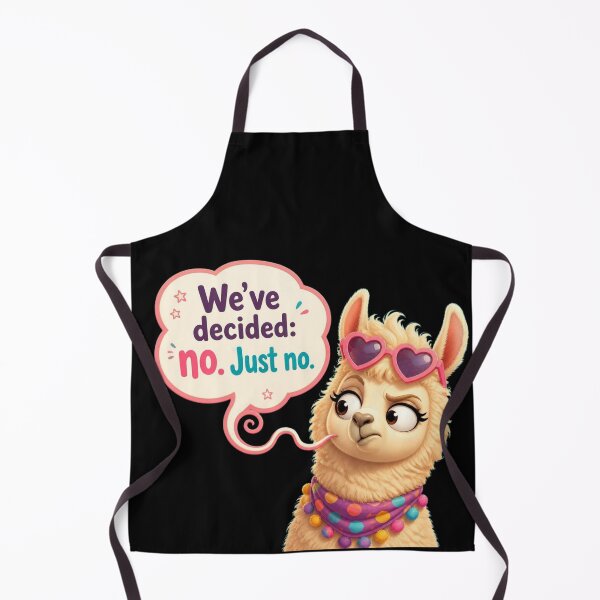 Item preview, Sassy Llama Says: “We’ve Decided — No. designed and sold by Designs By Ms Mal_Tas.