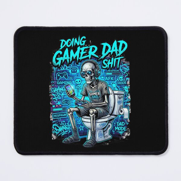 Item preview, Doing Gamer Dad Shit - Funny Skeleton Gaming Dad designed and sold by dudelinart.
