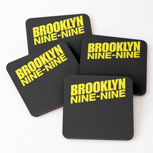 Artikelvorschau, Text Reading Brooklyn Nine-Nine Stacked entworfen und verkauft von inAlbania.