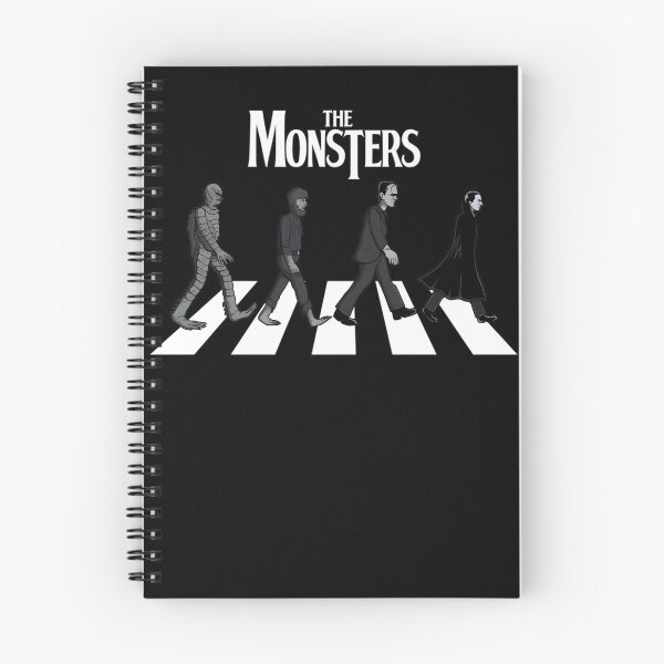 Item preview, Monster Movie Characters Walking In Line Across Zebra designed and sold by inAlbania.