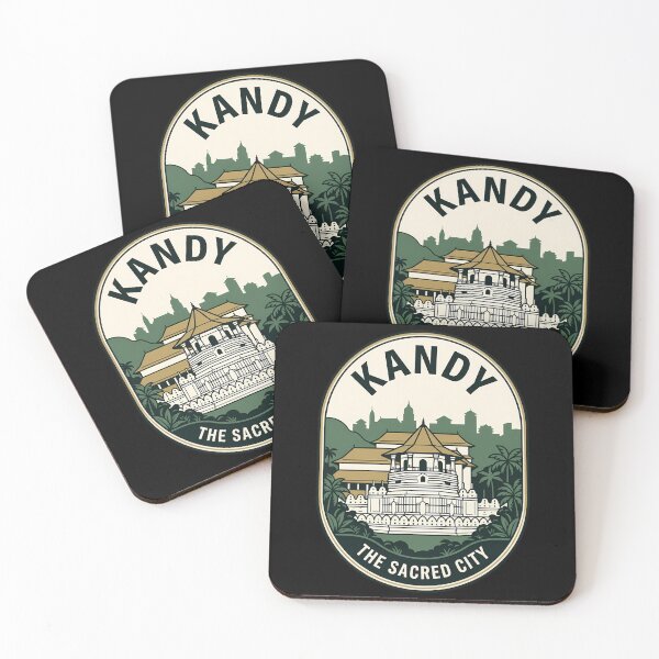 Item preview, Kandy Sri Lanka Sacred City Vintage Travel Emblem designed and sold by k3rstman1.