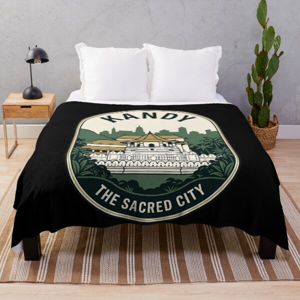 Item preview, Kandy Sri Lanka Sacred City Vintage Travel Emblem designed and sold by k3rstman1.