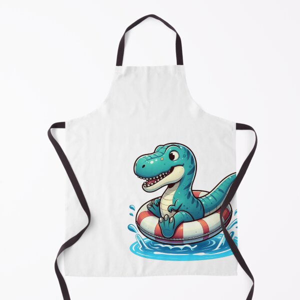 Item preview, Cute Dinosaur Pool Day Swim Ring Summer Fun designed and sold by rfd2.