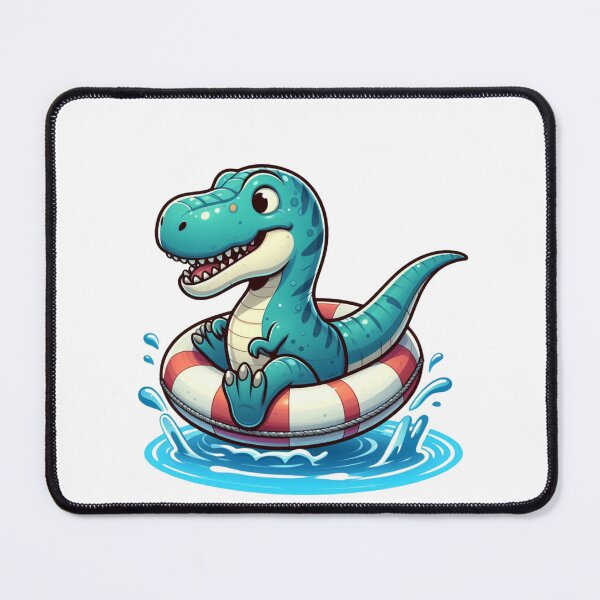 Item preview, Cute Dinosaur Pool Day Swim Ring Summer Fun designed and sold by rfd2.