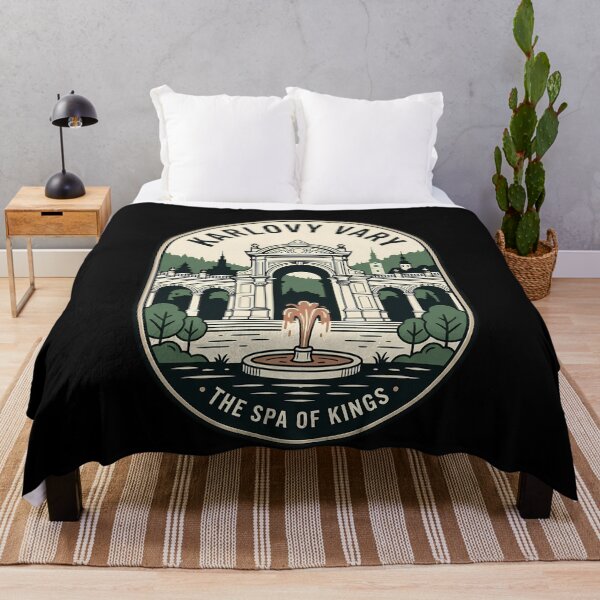 Item preview, Karlovy Vary Czech Republic Vintage Travel Emblem designed and sold by k3rstman1.