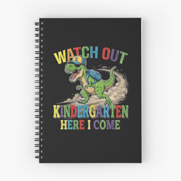 Item preview, Watch Out Kindergarten Here I Come Dino kids back to school designed and sold by kotastiart.