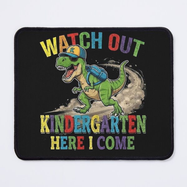 Item preview, Watch Out Kindergarten Here I Come Dino kids back to school designed and sold by kotastiart.