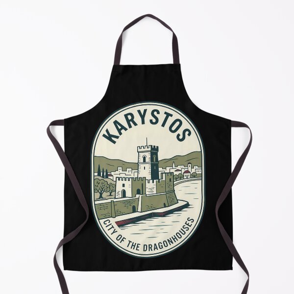 Item preview, Karystos Greece Vintage Travel Emblem designed and sold by k3rstman1.