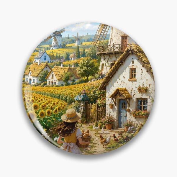 Item preview, Summertime Stroll Through Sunflower Fields designed and sold by TaiwoDesigns.