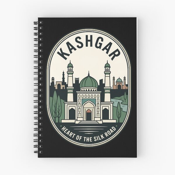 Item preview, Kashgar Heart of the Silk Road Vintage Travel designed and sold by k3rstman1.