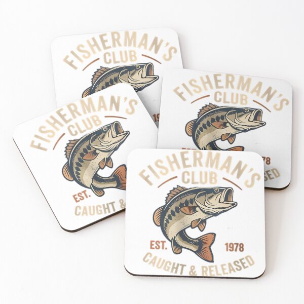 Item preview, Vintage Fishing Member Badge Retro Design designed and sold by NoFishToday.