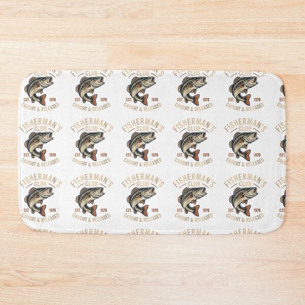 Item preview, Vintage Fishing Member Badge Retro Design designed and sold by NoFishToday.