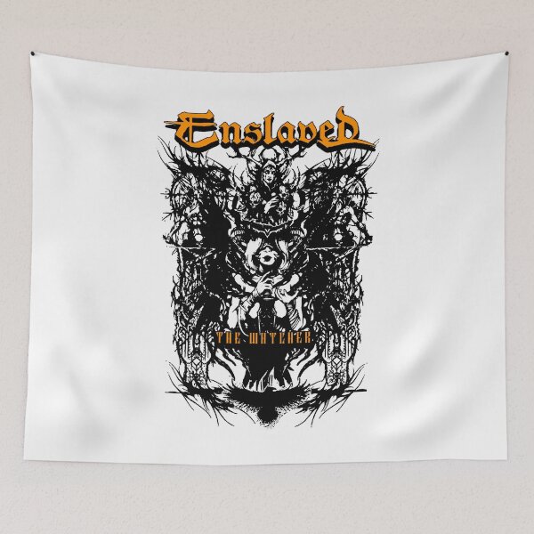Item preview, Black Metal Orange Typography designed and sold by billiasbros.
